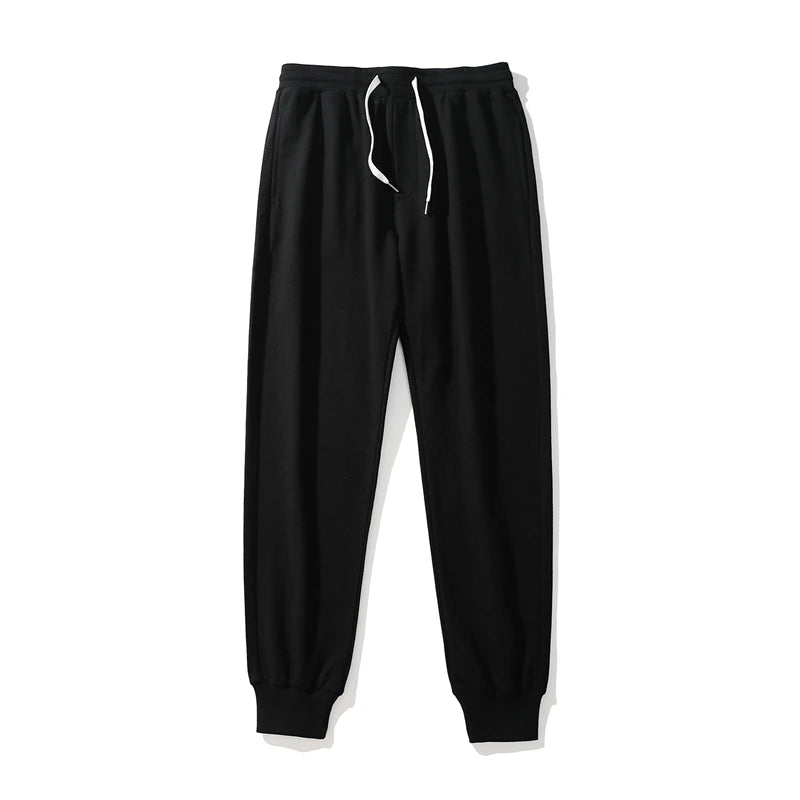 Vintage Sports Sweatpants Spring Autumn New Cotton Brown Joggers Fitness Casual Pencil Pants Loose Home Comfortable Sweatpants