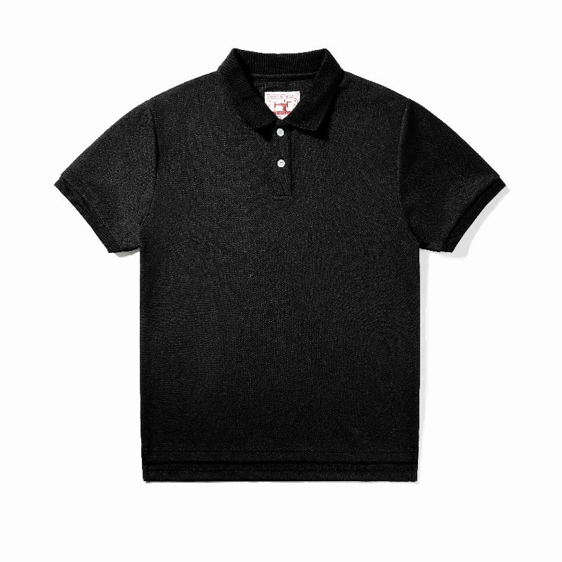 Summer new short sleeved polo shirt retro washed high-quality men's simple casual polo shirt Sorona solid color T-shirt