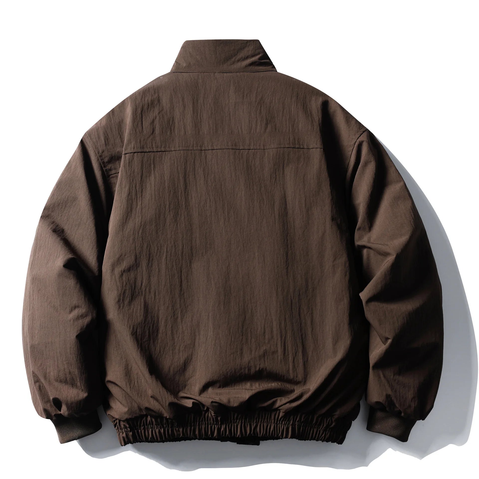 2026 New Winter Thiened Warm Stand Collar Jacket Men's Outdoor Casual Cold Resistant Coat American Baseball Cotton Padded Coat