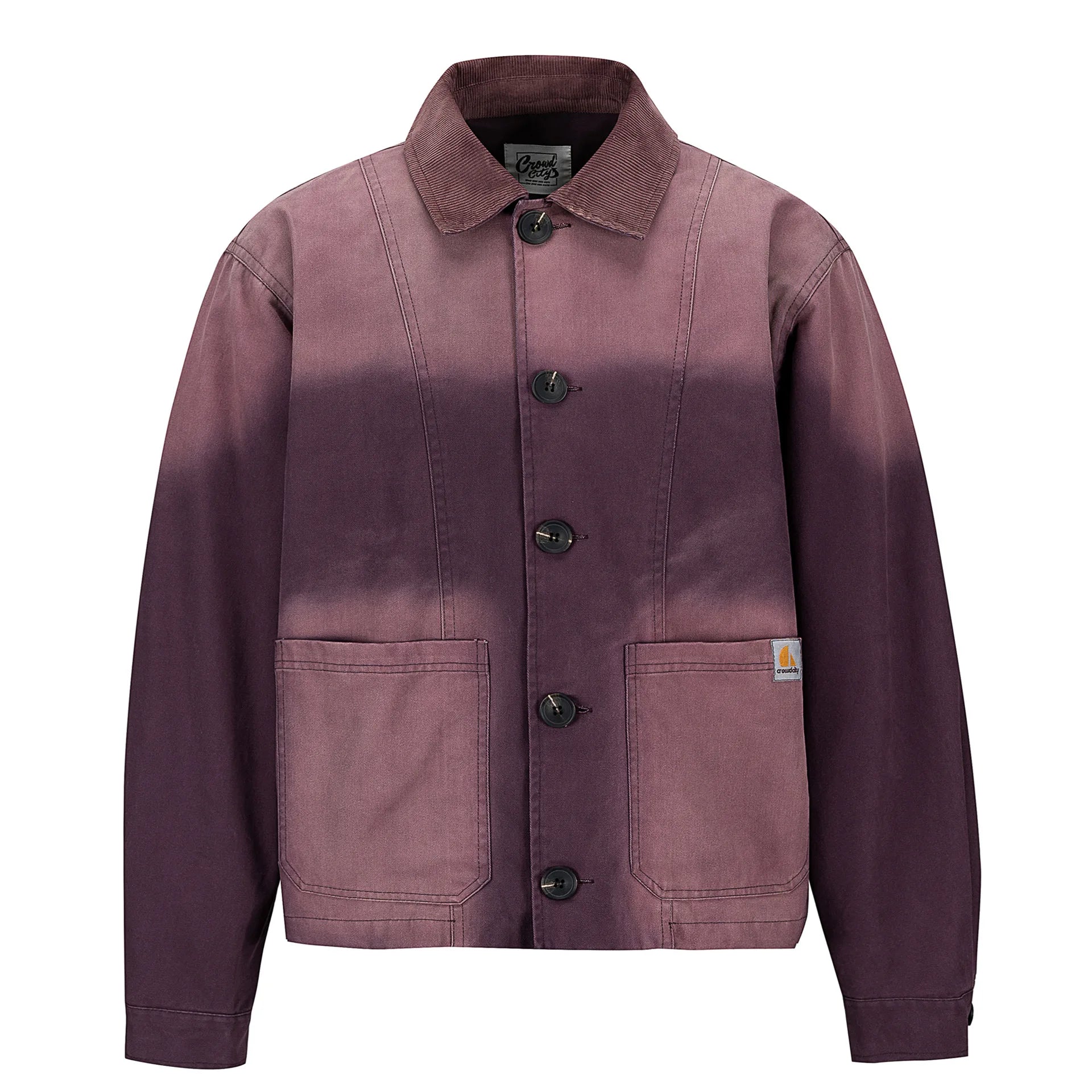 2026 American Retro Workwear Jacket Men's Loose Casual Collar Coat Spring Autumn New Trendy Brand Cotton Long Sve