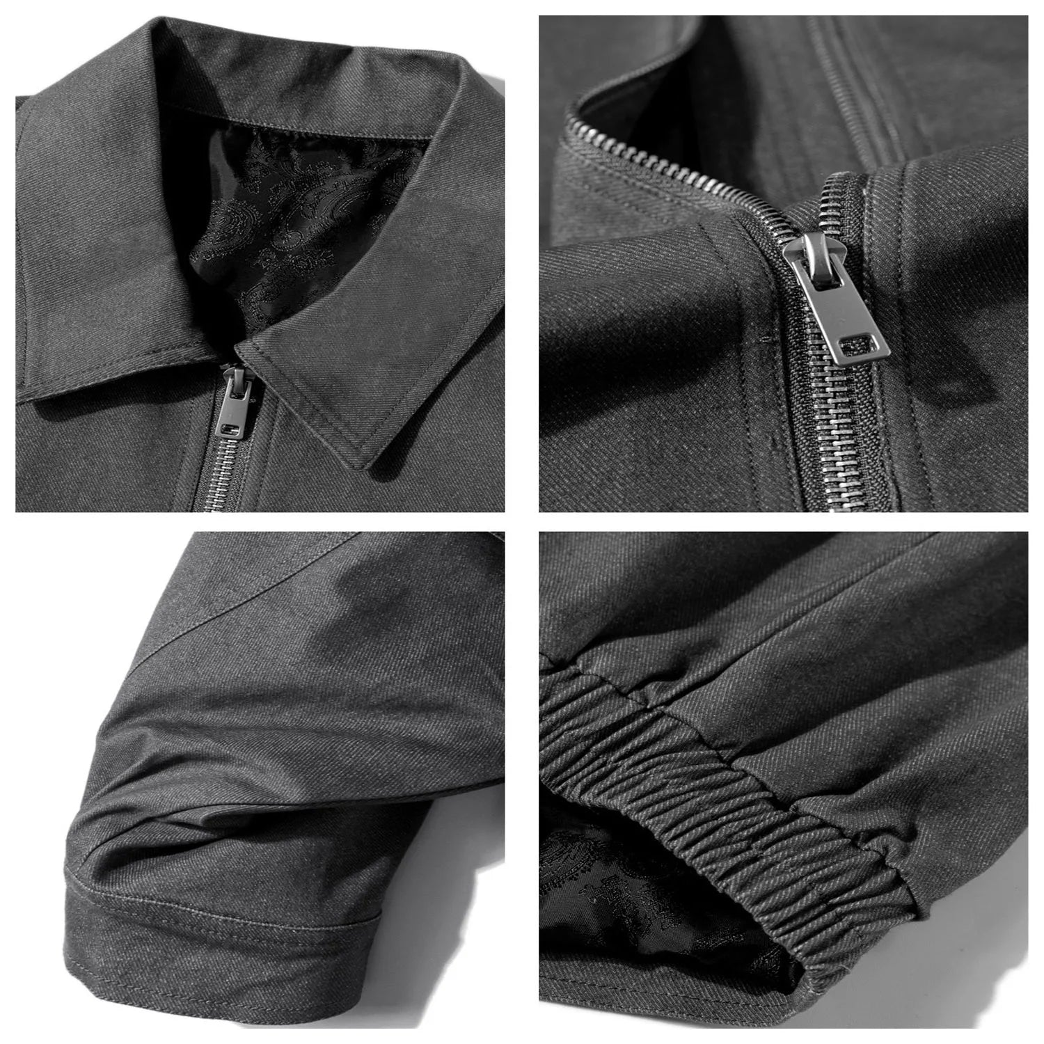 2026 Spring Collection New Men's Women's Loose-fit Cropped Jacket Casual American Style Vibe Patchwork Lapel Coat City Fashion