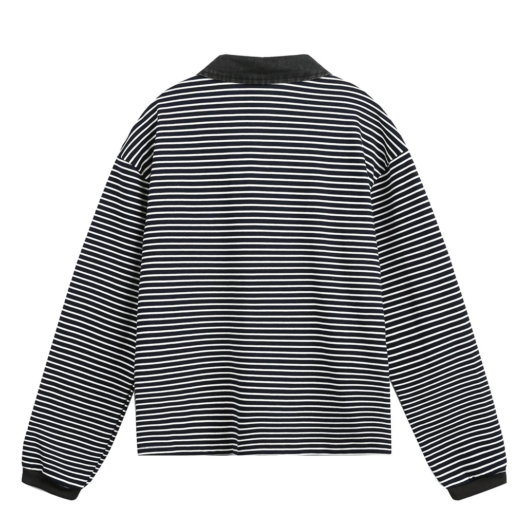 2025 New Fashion Autumn Men's Solid Color Turn-down Collar Long Sleeve Button Pullover T-shirts Male Casual Trendy Cotton Shirt