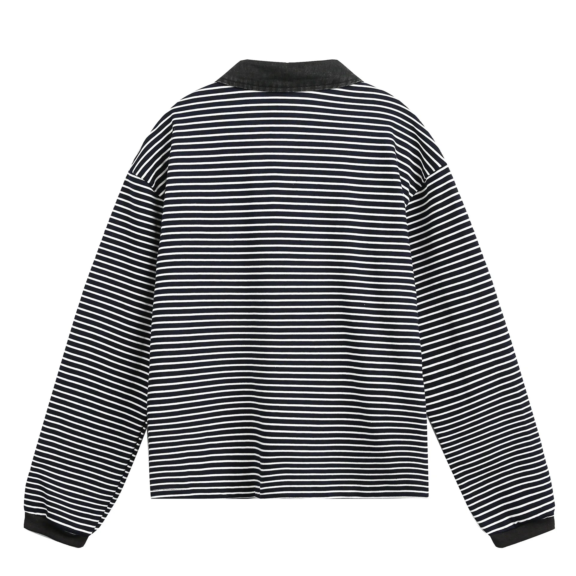 2025 New Fashion Autumn Men's Solid Color Turn-down Collar Long Sleeve Button Pullover T-shirts Male Casual Trendy Cotton Shirt