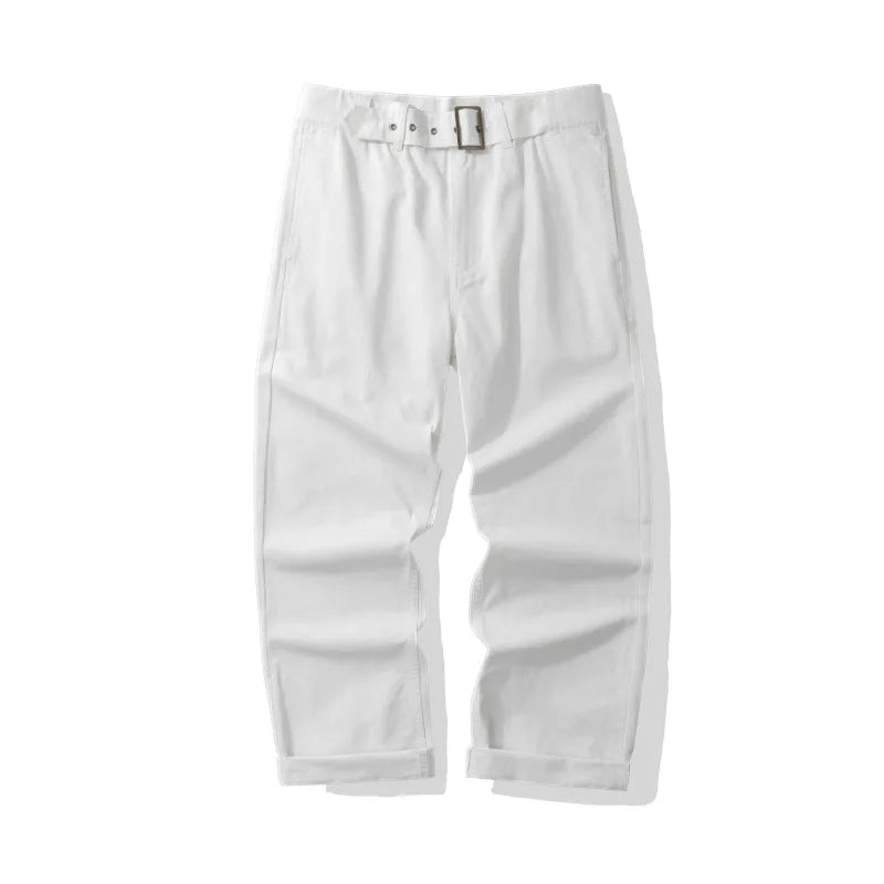 Gurkha Casual Pants - French Military Inspired Motorcycle Trousers Lightweight Brushed Four-Season Unisex Workwear Pants